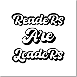 Readers Are Leaders - Reader Gift Posters and Art